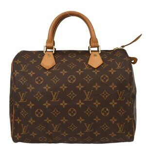 Louis Vuitton Monogram Speedy 30 Handbag
